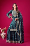 Tew Heavy Chinon Silk With Heavy Embroidery Work Readymade Dresses Wholesale Price In Surat